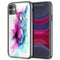 Coque iPhone 13 Watercolor Horse - IPHONE 13, Plexi
